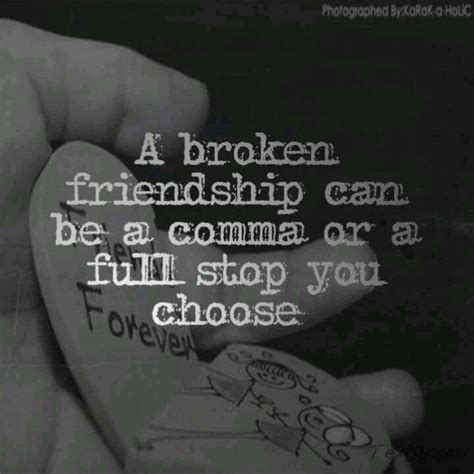 20 Sad And Broken Friendship Quotes In Images