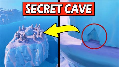 New Secret Map Changes Secret Cave And Ice Melting Fortnite Youtube