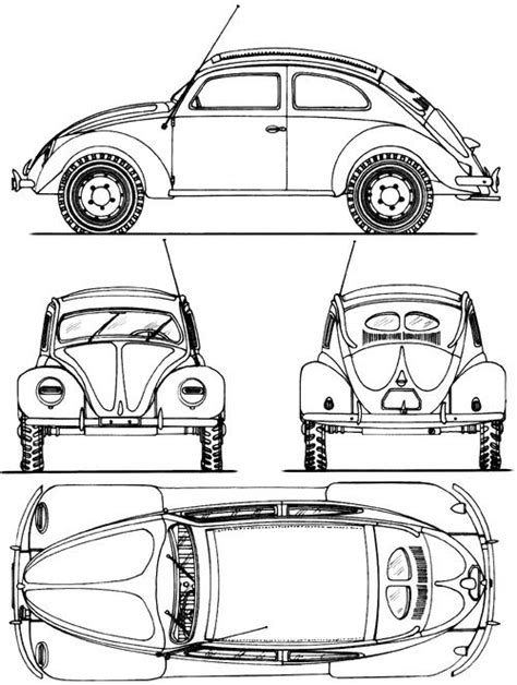The Blueprints Cars Volkswagen Volkswagen Kdf7