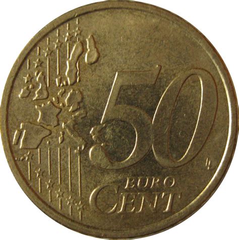50 Euro Cent - Henri I (1st map) - Luxembourg - Numista