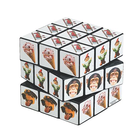 Crazy Face Magic Cubes Oriental Trading