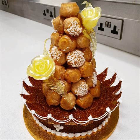Oc Homemade My First Ever Croquembouche Literally Meaning Crunch In