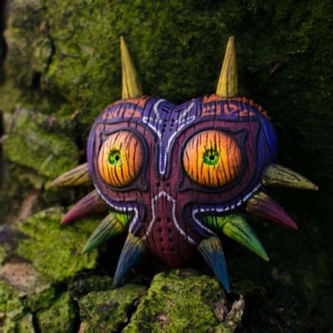 3d Print Of Majoras Mask Life Size By Geeetech