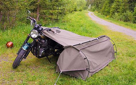 Best Motorcycle Camping Tent System Goose Wingman Of The Road