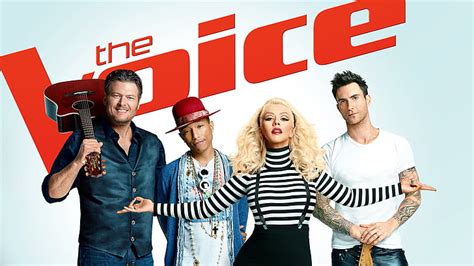 Hd Wallpaper The Voice Tv Show Poster 2015 Nbc Young Adult
