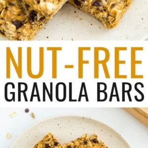 Nut Free Granola Bars With SunButter Eating Bird Food