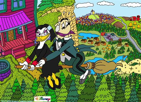 Ducktales Magica De Spell Took Duckworth By Scarlet Omega On Deviantart