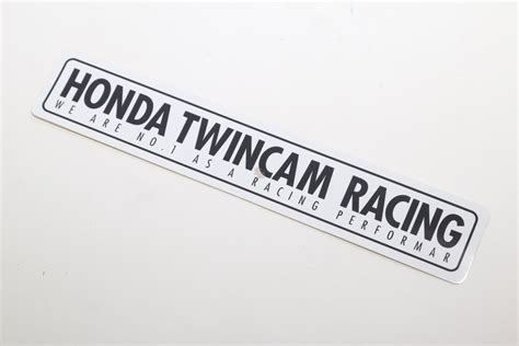 Honda Performance Development Hpd Racing Decal Sticker Genuine Honda Racing Part