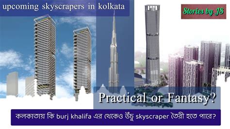 Upcoming Tallest Building In Kolkata Skyscrapers In Kolkata Youtube