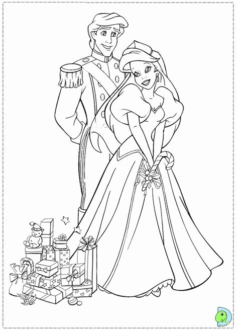 Free Christmas Princess Coloring Pages, Download Free Christmas