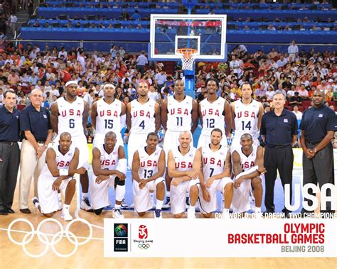 Usa Basketball Olympic Team 2008 Wallpaper Basketball Wallpapers At