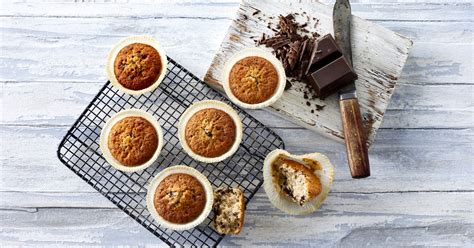 Muffins Med Chokoladestykker Nem Opskrift Fra Arla Arla