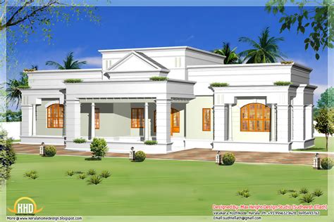 Single Storey Home Design With Floor Plan 2700 Sq Ft Kerala Home
