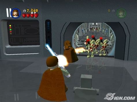 Have a saved game file (any or all characters unlocked) from the original lego star wars on your memory card. Lego Star Wars ISO