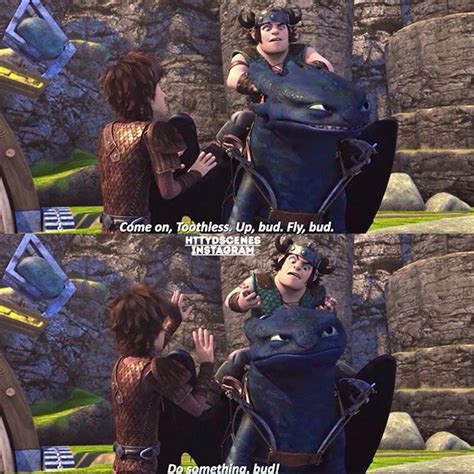 This Part Was Really Funny Also I Love That Irritated Expression On Toothless Face Lol