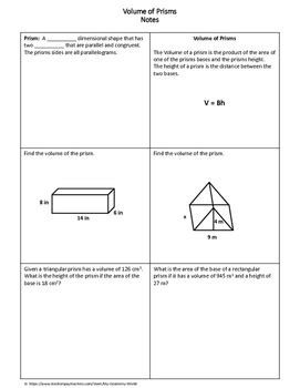Discount on your order at teachers pay teachers. Geometry Bundle: Volume by My Geometry World | Teachers ...