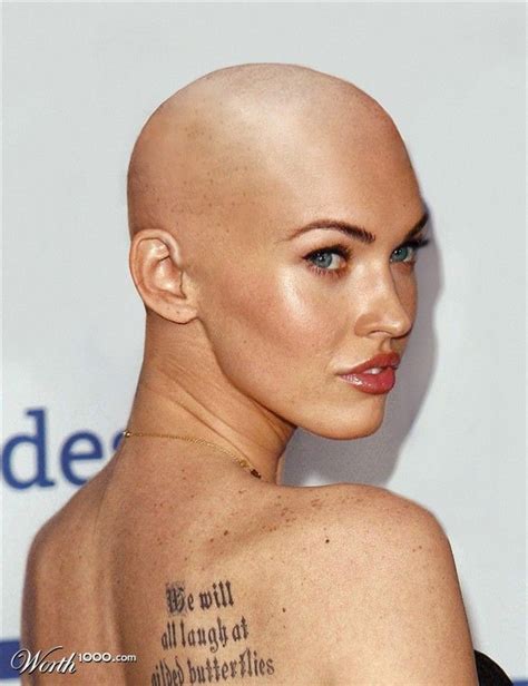 Bald Celebrities 7 Shaved Head Women Bald Head Women Bald Women
