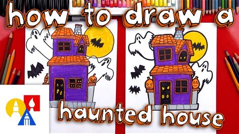 Halloween Haunted House Halloween Art For Kids Hub Janainataba