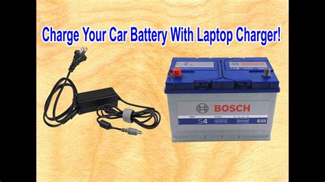 Reconditioning, bulk, and absorption phase. Charge Your Car Battery With Laptop Charger! - YouTube