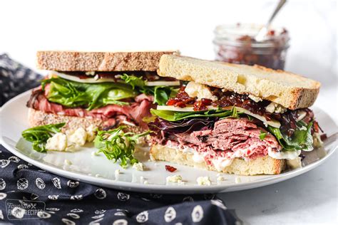 roast beef sandwich recipe loaded with flavor