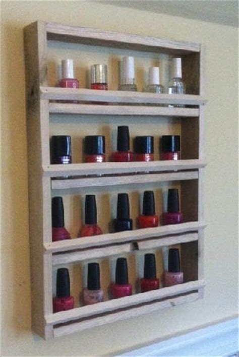 Maybe you would like to learn more about one of these? Pallet Nail Polish Holder | Pallet Furniture DIY