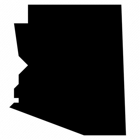 Arizona Map State States United States Usa Icon Download On