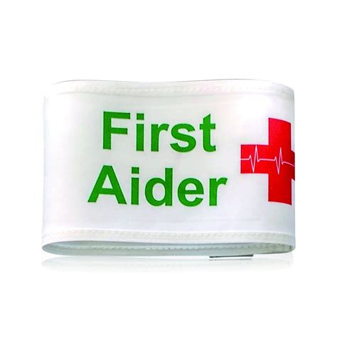 Armbands For First Aid Personnel Health And Safety Id Aid