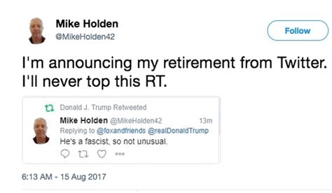 Trump Retweets Deletes Tweet Calling Himself A Fascist Espn