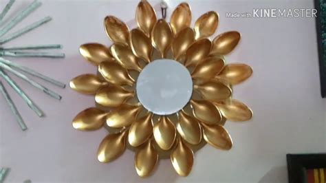 Diy Plastic Spoon Craft Ideabest Out Of Waste Diy Arts And Crafts
