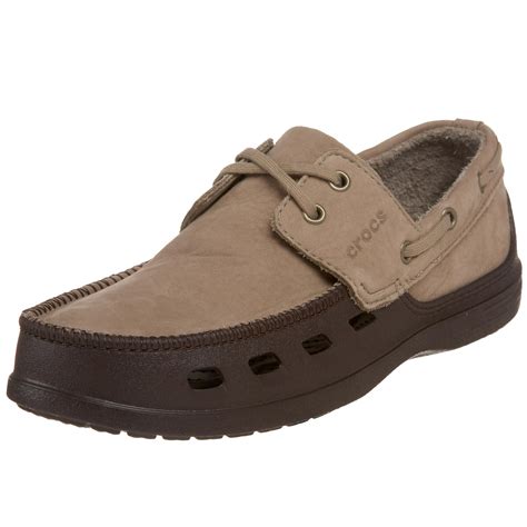 Crocs Cove Men Mens Footwear Size13 Uk Color Espressokhaki Amazon