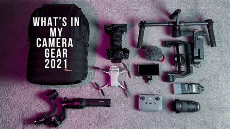 Whats In My Camera Gear 2021 Youtube