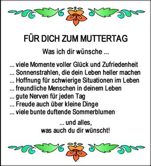 Sie sind einfach, günstig und doch jedes jahr wieder schön: Muttertags-Tütengedichte Texte 7 - Medienwerkstatt-Wissen ...