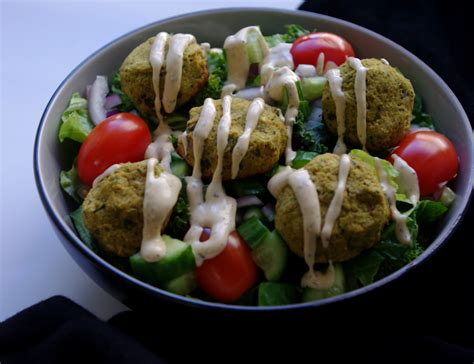 Falafel Salad Bowls GF Vegan The Minimalist Pantry