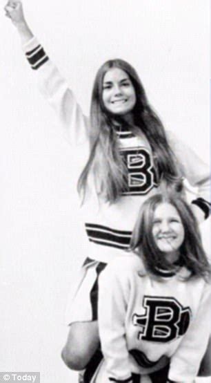 Kathie Lee Ford Reveals High School Cheerleading Images Daily Mail Online