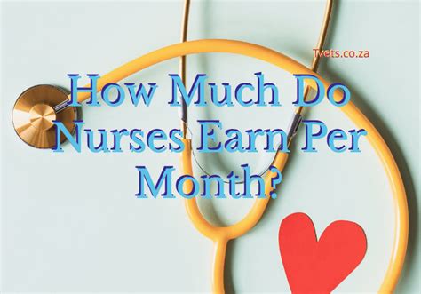 How Much Do Nurses Earn Per Month Tvet Colleges