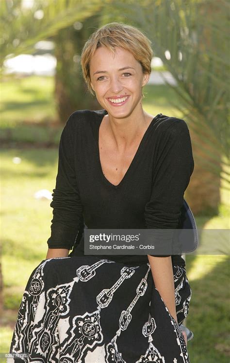 French Actress Hélène De Fougerolles Poses For The Photocall Of Julie