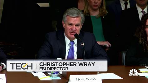 Fbi Director Christopher Wray Raises National Security Concerns Over