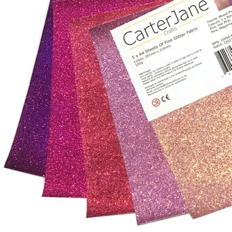 Light Pink Lace Fine Glitter Fabric Sheet Cgs 175 Fabric Hat Making