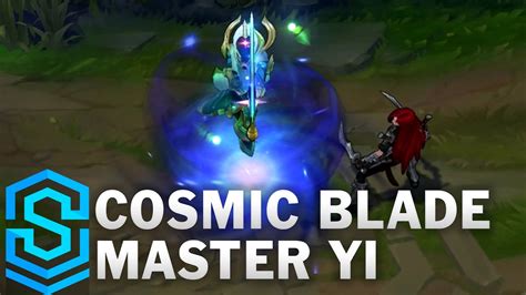 Cosmic Blade Master Yi Skin Spotlight League Of Legends Youtube