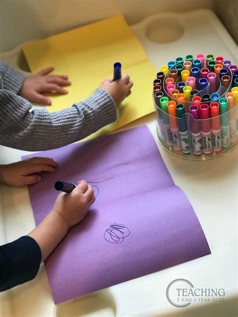 How To Set Up The Preschool Writing Center Writing Center Preschool