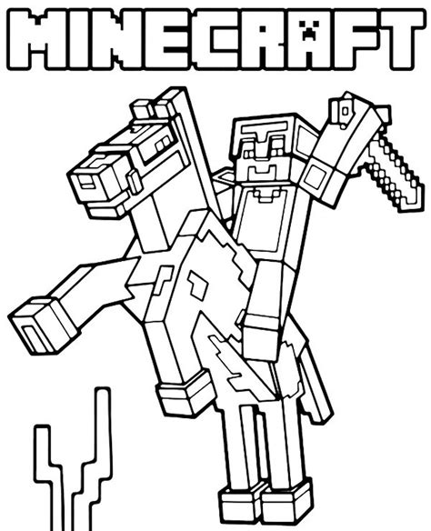 minecraft coloring pages  dozens  top  coloring page themes