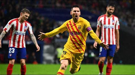 El valencia se puso arriba ante el barcelona. Qué canal transmite Barcelona vs. Atlético Madrid por la ...