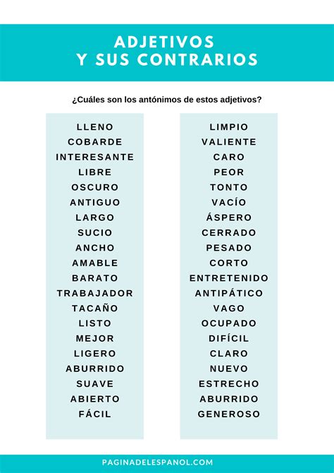 Pin En Spanish Synonyms Sinónimos En Español