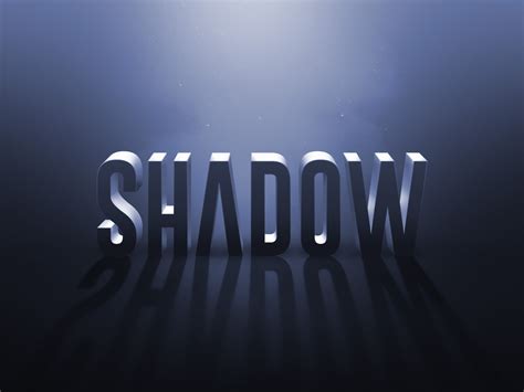 Cinematic Shadow Text Effect Premium Collection By Designercow On