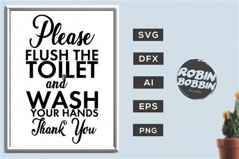 Toilet Rules SVG