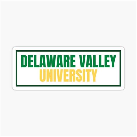 Delaware Valley University Sticker For Sale By Designliterally