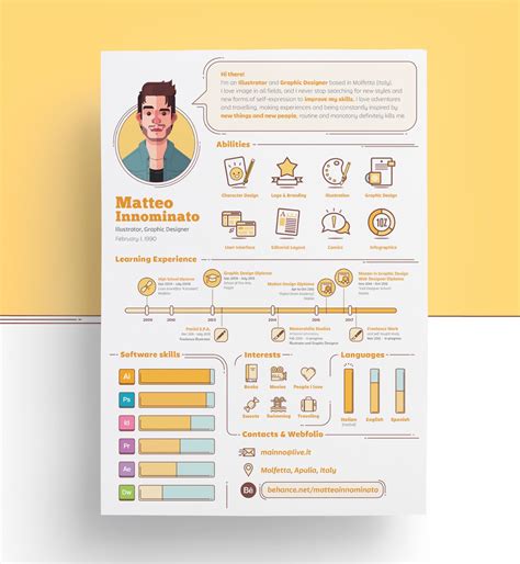 12 Creative Resume Examples Templates And Ideas Daily Design