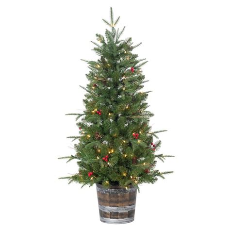 Sterling 4 Ft Artificial Potted Natural Cut Hudson Pine 5257 40c