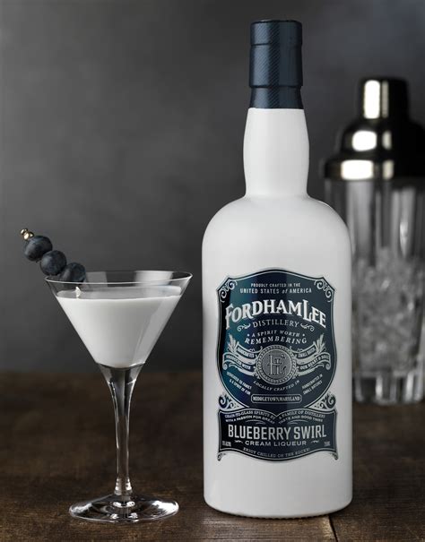 fordham lee distillery blueberry swirl cream liquor on behance