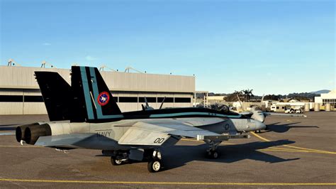 Top Gun Maverick Msfs Fa 18e Super Hornet Repaint V1 1 Flight